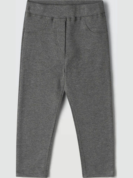 Kinder Leggings Lang Gray