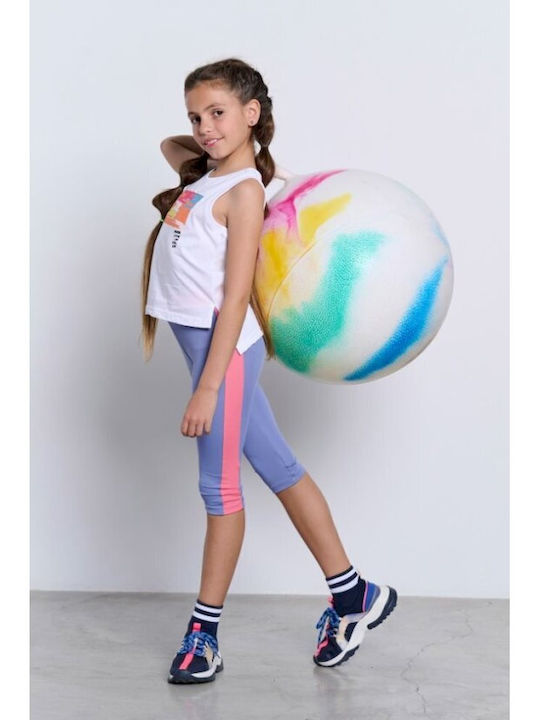 Kids Legging Sports Long Petrol (Item J062)