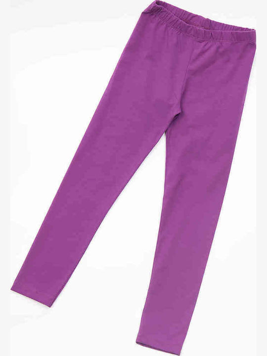 Kinder Leggings Lang Blau