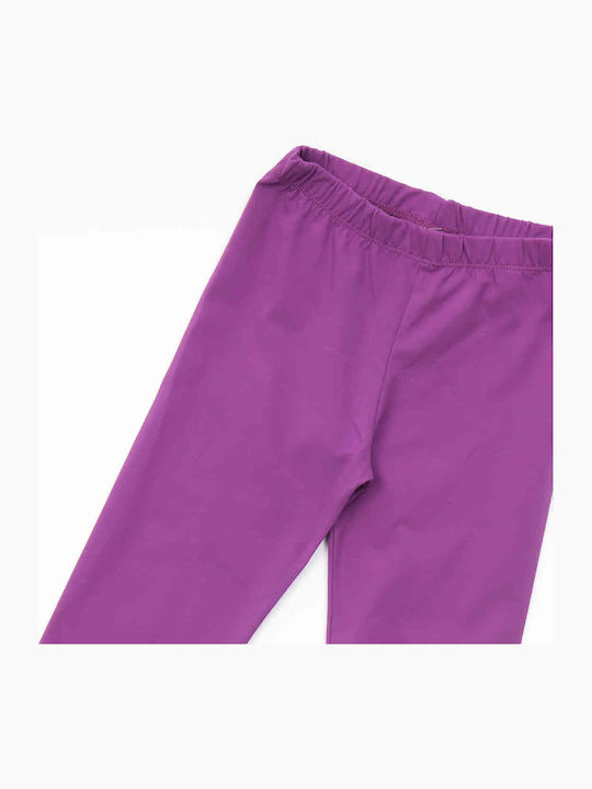 Kinder Leggings Lang Blau