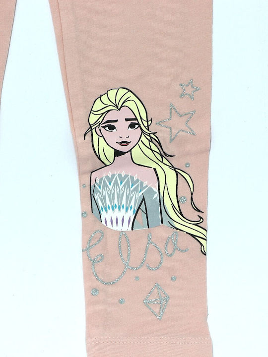 Παιδικό Κολάν Μακρύ Ροζ Frozen