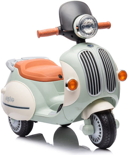 Kinder Motorrad Elektroantrieb Grün
