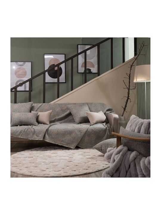 Teoran Midland Ριχτάρι Πολυθρόνας Chenille 180x150εκ. 13 52017587