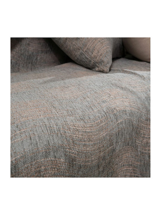 Teoran Midland Ριχτάρι Πολυθρόνας Chenille 180x150εκ. 13 52017587