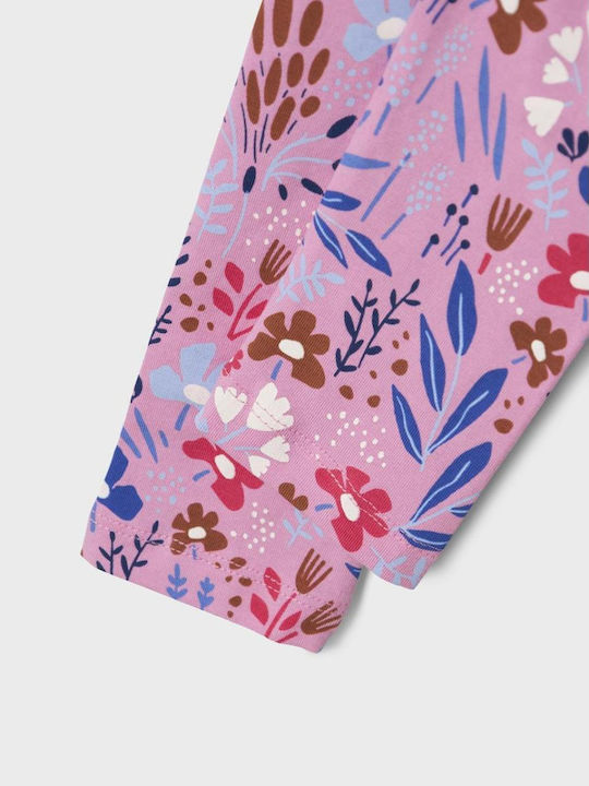 Kinder Leggings Lang Fuchsia Pink