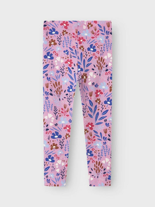 Kinder Leggings Lang Fuchsia Pink