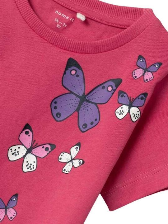 Tricou pentru copii Fuchsia