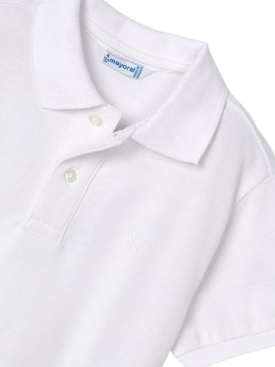 Kids' Polo Short Sleeve White