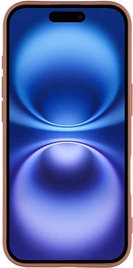 X-Level Umschlag Rückseite Silikon Braun (iPhone 17)
