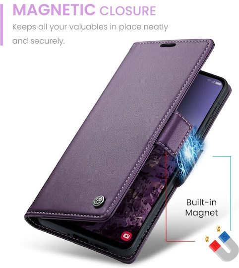 Caseme 023 Luminus Wallet Μωβ (Galaxy A17)