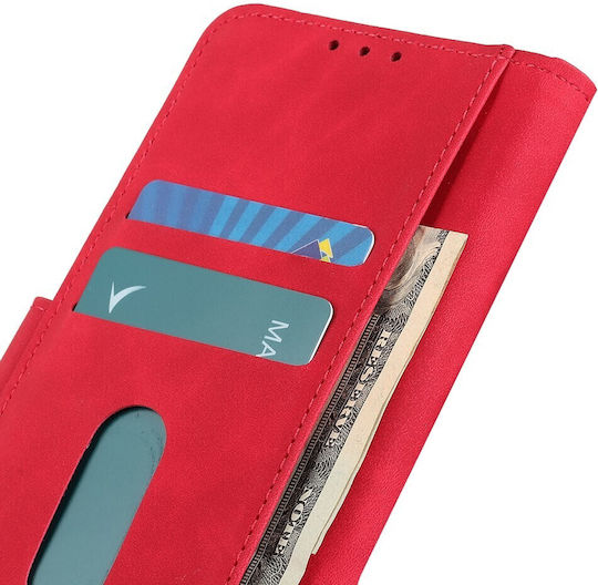 Khazneh Brieftasche Leder Rot (OnePlus Nord 5)