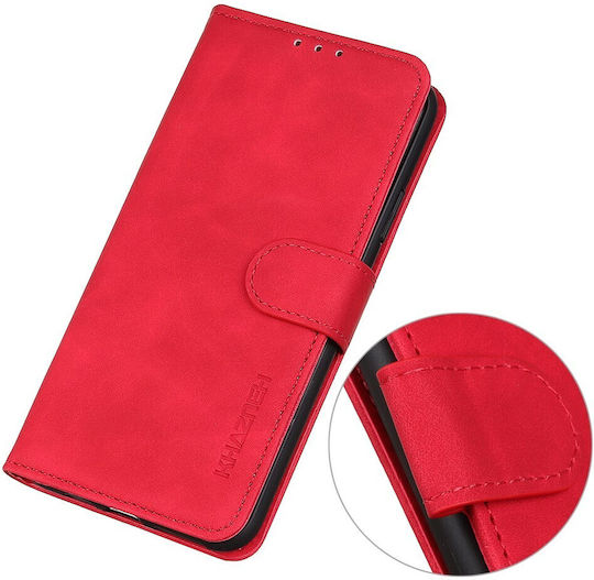 Khazneh Brieftasche Leder Rot (OnePlus Nord 5)