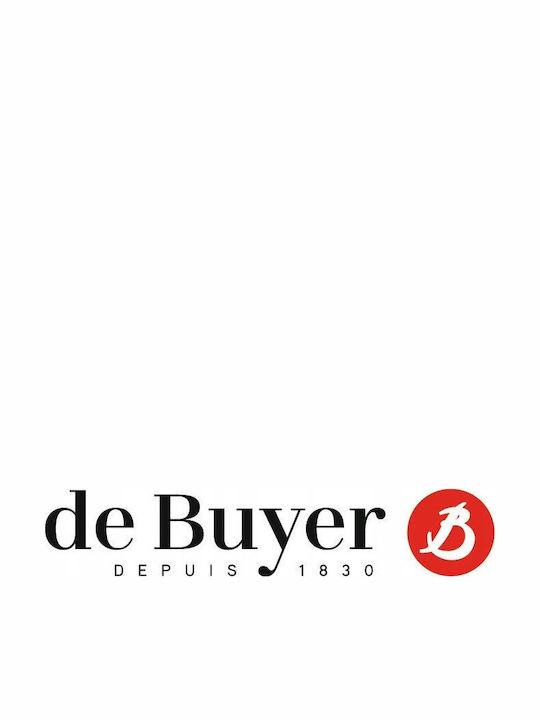 De Buyer Φόρμα Ζαχαροπλαστικής για Κέικ Στρογγυλή από Ανοξείδωτο Ατσάλι 26x10.3εκ.