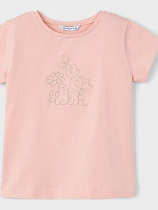 Παιδικό T-shirt Ροζ Flower