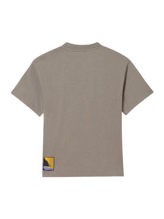 Kids' T-shirt Brown Ocean