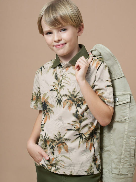Kids' Polo Short Sleeve Khaki
