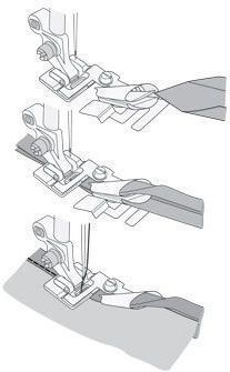 Picior Atașat 7 Mm Bandă Bias F014n Xc1955052 Bsm Compatibil Mașini Electromecanice Computerizate Brother