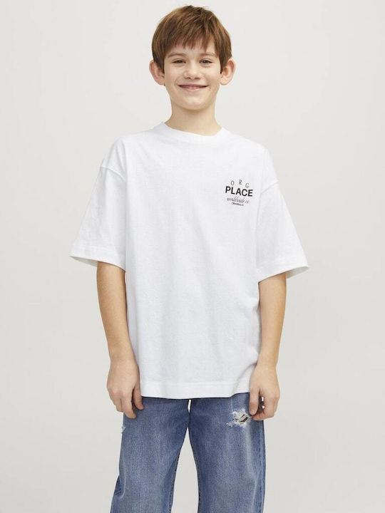 Kinderoberteile T-Shirt Weiß