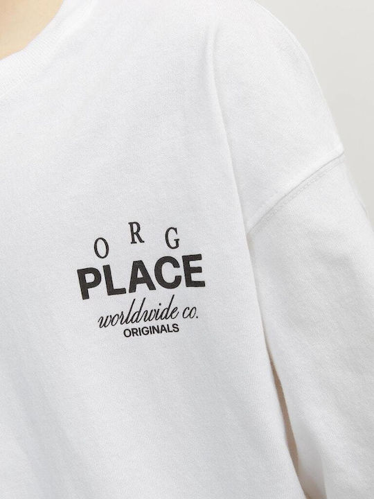 Kinderoberteile T-Shirt Weiß