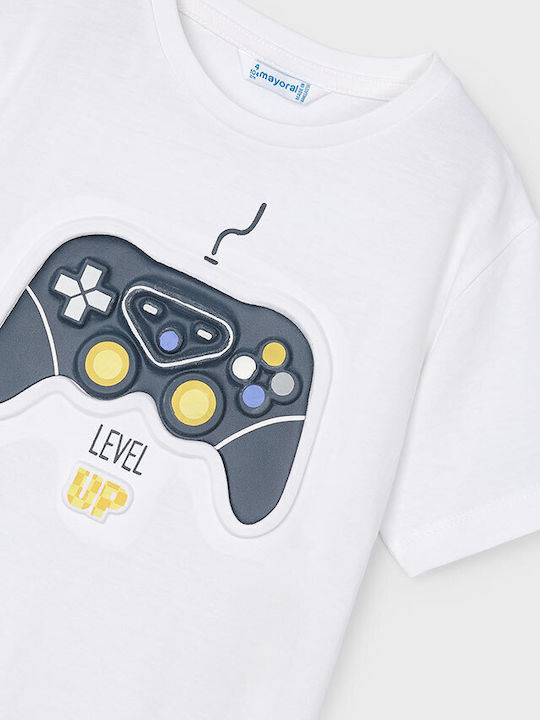 Kinder-T-Shirt Weiß