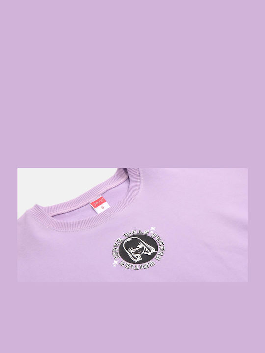 Παιδική Μπλούζα Μακρυμάνικη Lilac Summer Paradise