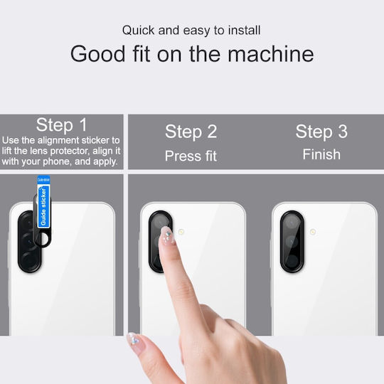 Imak Camera Protection Tempered Glass Black for the Samsung Galaxy A17 5G