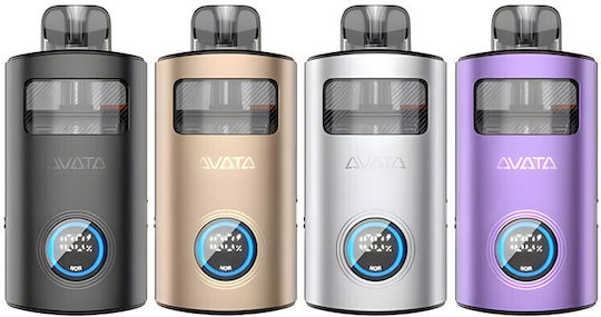 Aspire Avata Pod Kit 15ml με Ενσωματωμένη Μπαταρία 1100mAh Black