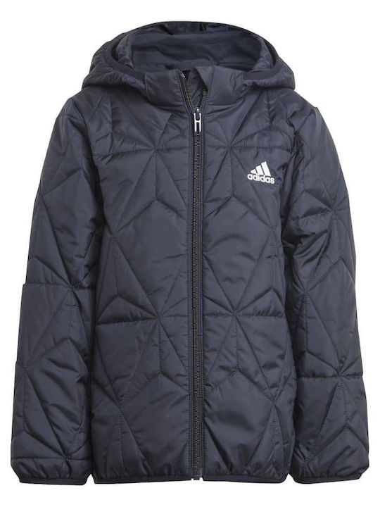 Kids' Sports Jacket with Hood Blue