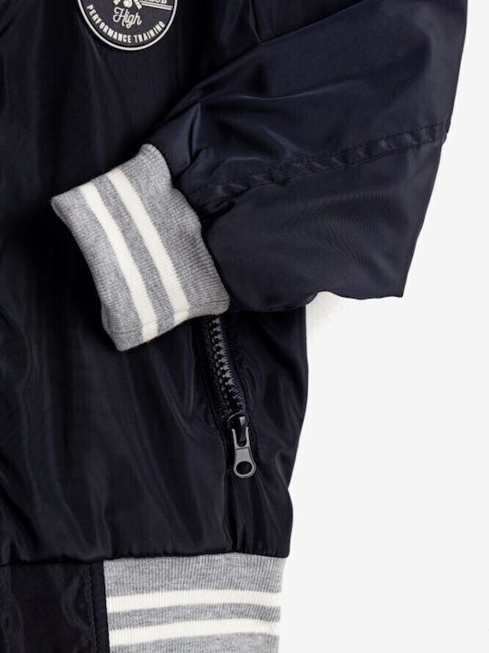 Kids' Casual Jacket with Hood Blue
