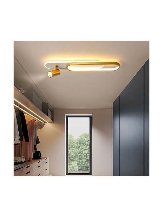 Alista Home Ceiling Mount Light Gold with Integrated LED