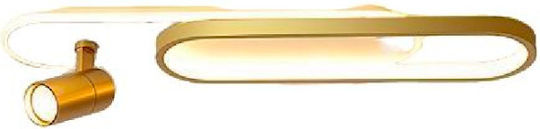Alista Home Deckenleuchte Gold mit Integrierter LED