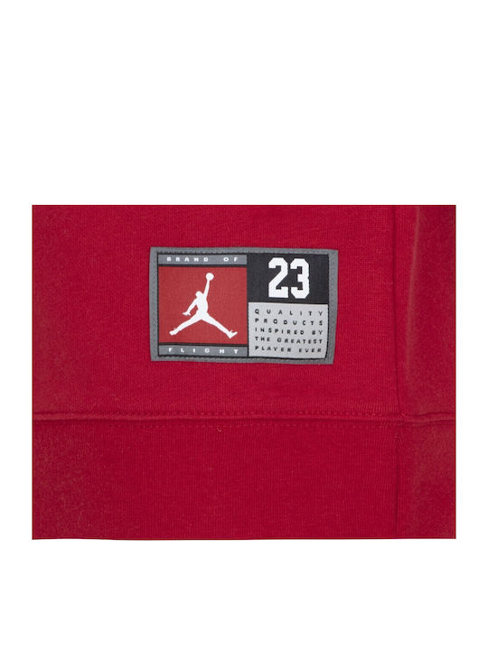 Παιδικό Φούτερ με Κουκούλα Κόκκινο