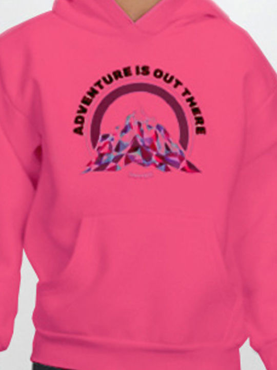 Kids Sweatshirt Fuchsia Adventure