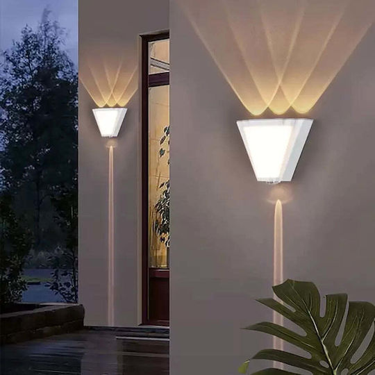 Alista Home Στεγανό Επιτοίχιο Εξωτερικό Φωτιστικό LED 9W