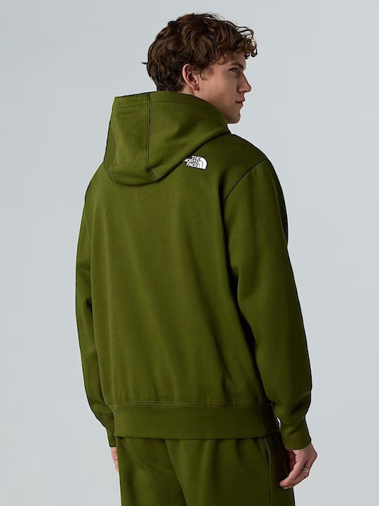 Sweatshirt with Hood Woodland Green