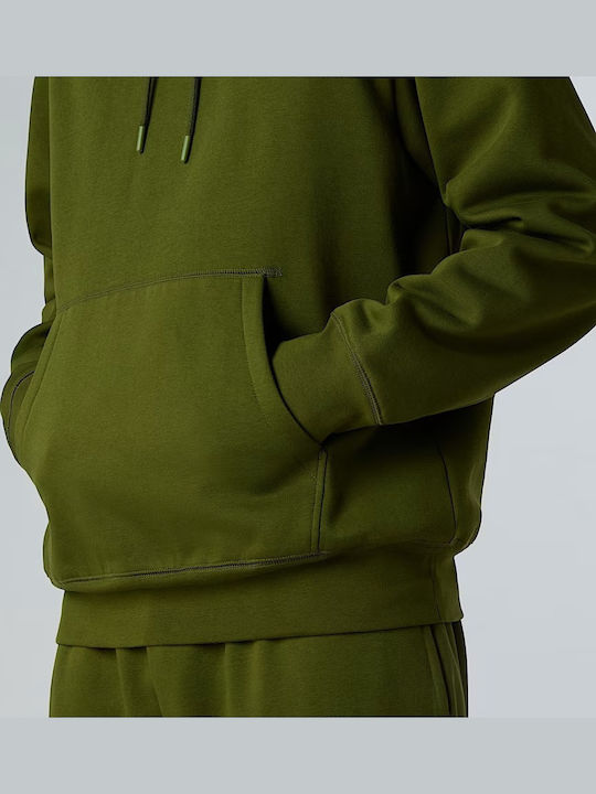 Sweatshirt with Hood Woodland Green