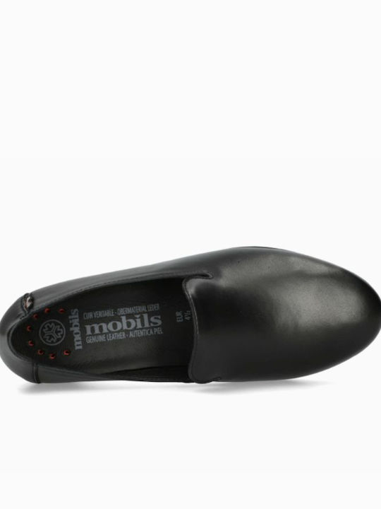 Анатомични Дамски Slip-On Кожени Черни