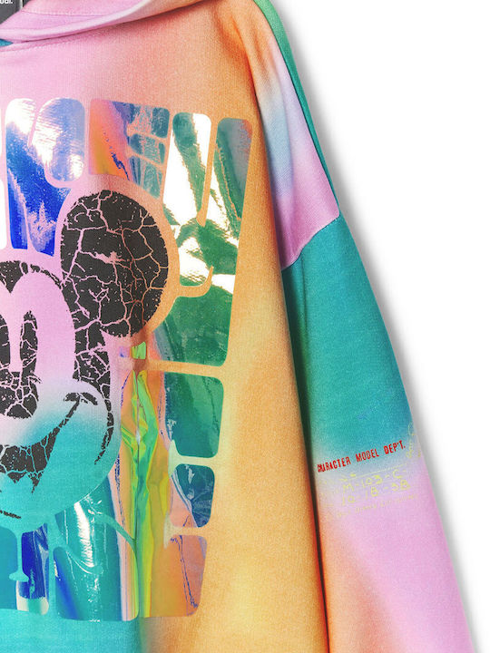 Παιδικό Φούτερ με Κουκούλα και Τσέπες Rosa Tutupi Bonnie Mickey