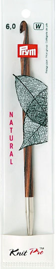 Croșetă Tunisiană Knit Pro 6 Mm 15 Cm Lungime Lemn Natural Prym 223706