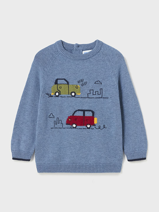Kids' Sweater Long Sleeve Blue