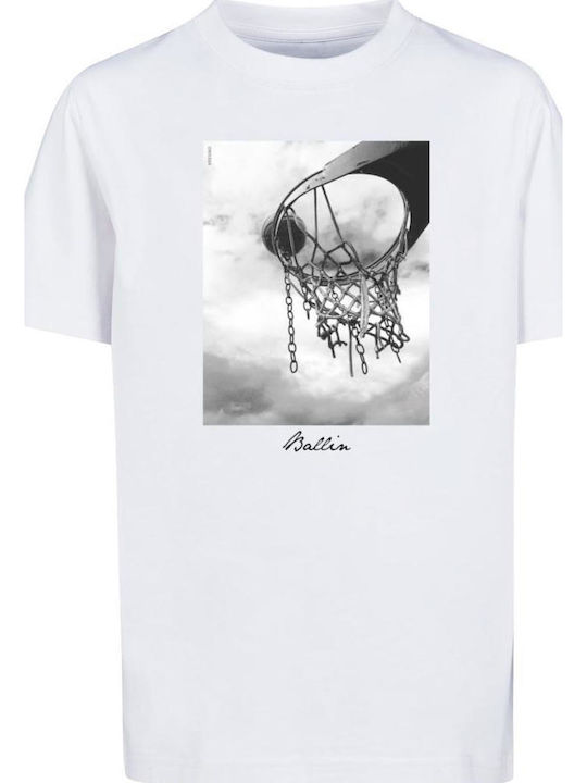 Παιδικό T-shirt Λευκό Ballin 2.0