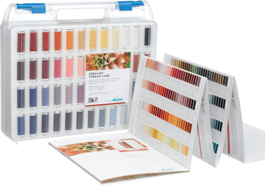 Seralon Kit 96 Piese Ață De Cusut Poliester Mettler