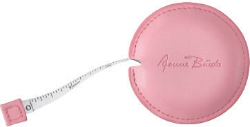 Tailor's Measuring Tape Made Eco-leather Aenne Burda Collection Pink