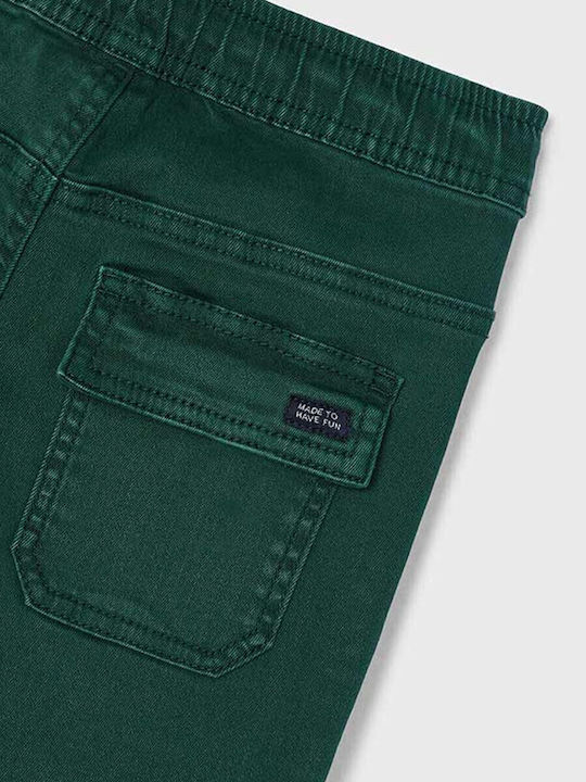 Kids' Denim Pants Green Skater