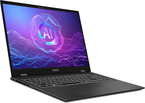 MSI Prestige 16 AI Evo 16" OLED UHD 120Hz (Kern Ultra 7-255H/16GB/1TB SSD/W11 Startseite) (US Tastatur)