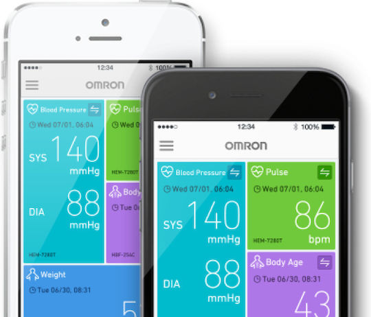 Omron RS7 Intelli IT Electronical Blood Pressure Monitor Wrist with Arrhythmia Detection & Bluetooth HEM-6232T-E