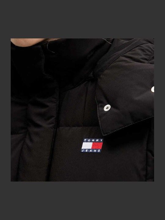 Alaska Kurz Damen Puffer Jacke Wasserdicht für Winter Black