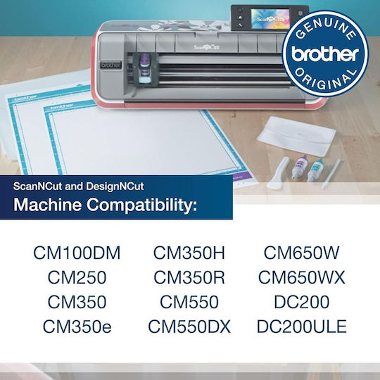 Low-Adhesion Mat Support Compatible Cm Series 30.5 X 30.5 Cm Brother ScanNCut