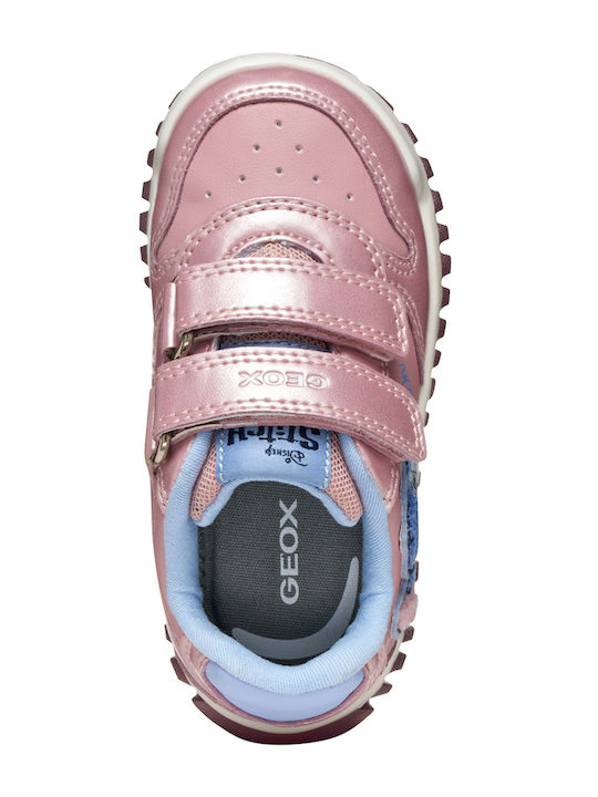 Lightyloo Kinder Sneakers Anatomisch mit Klettverschluss Rosa