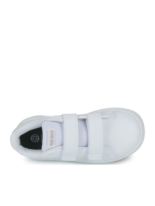 Grand Court GRAND COURT 2.0 Kids Sneakers with Scratch Cloud White / Iridescent